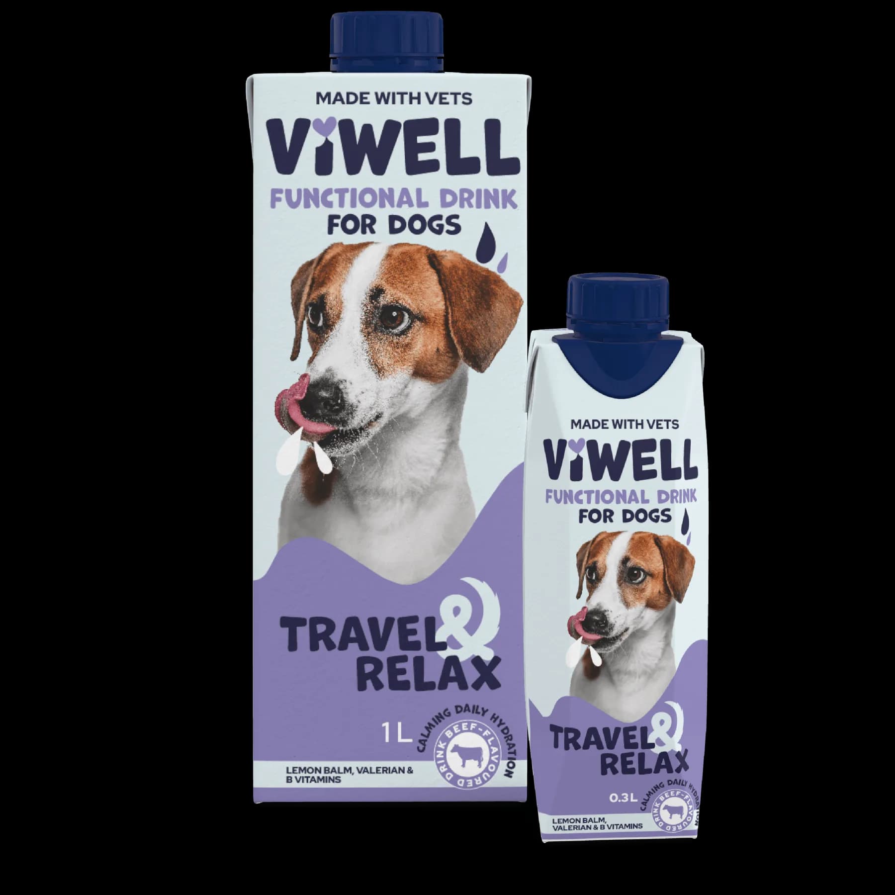 ViWell Travel & Relax — balení 1 l a 0,3 l